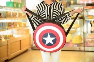 [MARVELSTORE] Balo vải da captain