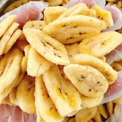 Chuối Sứ Sấy giòn Loại 1 ngon - hộp 300gr/500gr
