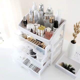 KỆ ĐỰNG ĐỒ TRANG ĐIỂM 4 TẦNG - Thiết Kế Ngăn Kéo Tiện Lợi, Hộp Đựng Mỹ Phẩm Đa Năng