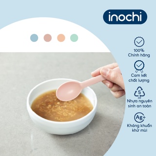 Bộ Thìa Ăn & Tập Ăn Inochi Amori Cho Bé: An Toàn,Tiện Lợi,Thiết Kế Bo Tròn