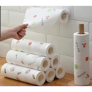 giấy lau đa năng cuộn 220 tờ