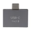 BTM Di Động USB C Nối Dài Kết Nối Nam Sang Dual USB C Nữ Bộ Chia USB C Loại C Cổng Nữ Loại C Adapter