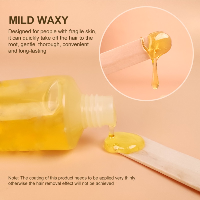Ảnh SUENNESS Bộ sáp tẩy lông + tặng 2 que + 3 miếng giấy tẩy lông 50G 4