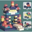 BỘ LEGO XẾP HÌNH / ĐỒ CHƠI TRÍ TUỆ GIÚP BÉ PHÁT TRIỂN TRÍ THÔNG MINH 520 CHI TIẾT