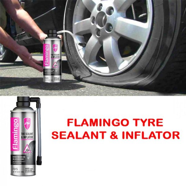Bình Vá Lốp Khẩn Cấp Flamingo F015 450ML