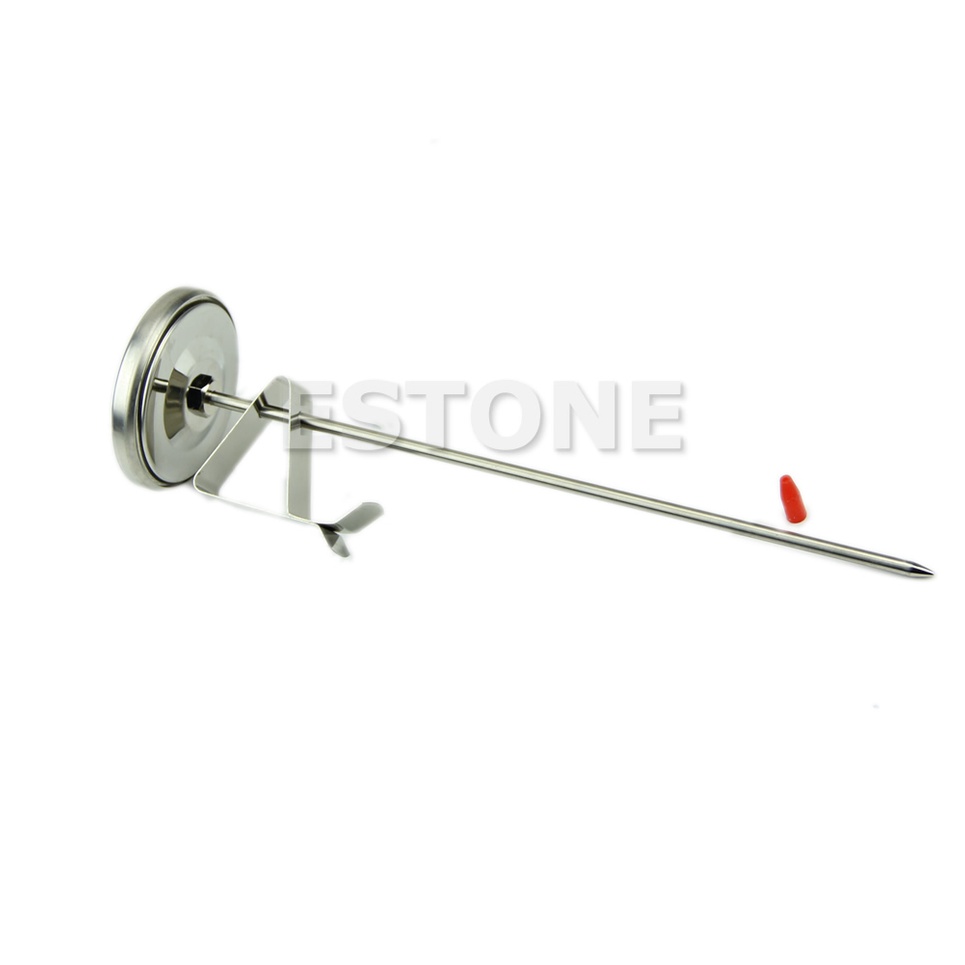 Nhiệt Kế Đo Nhiệt Độ Thức Ăn Bằng Thép Không Gỉ 200 Độ