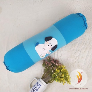 GỐI ÔM CHO BÉ VẢI KARA MỀM MÁT 25×60 cm