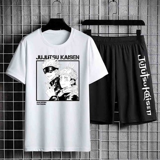 Bộ quần áo Cửu Âm Chân Kinh Kaisen Set Áo Thun và quần Anime Unisex