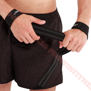 Đai kéo lưng trợ lực nâng đòn tạ Aolikes tập Gym chất liệu cotton co giãn