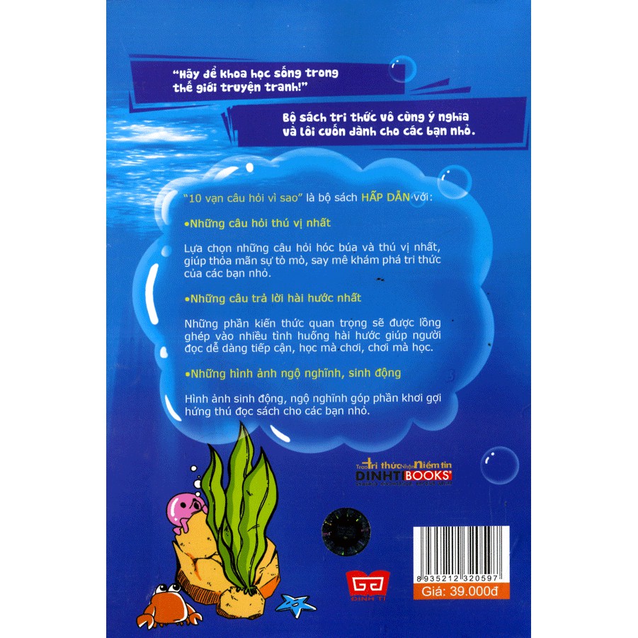 Ảnh Sách - 10 Vạn Câu Hỏi Vì Sao - Khám Phá Thế Giới Đại Dương 1 1