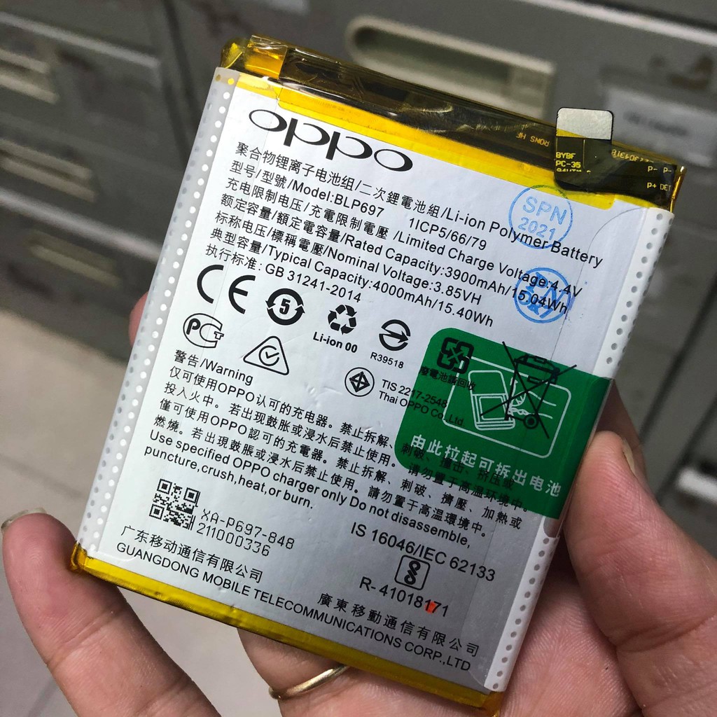 Pin Oppo F11 Pro Mã BLP697 Dung Lượng 4000 mah Pin Tốt Xài Bền Chất