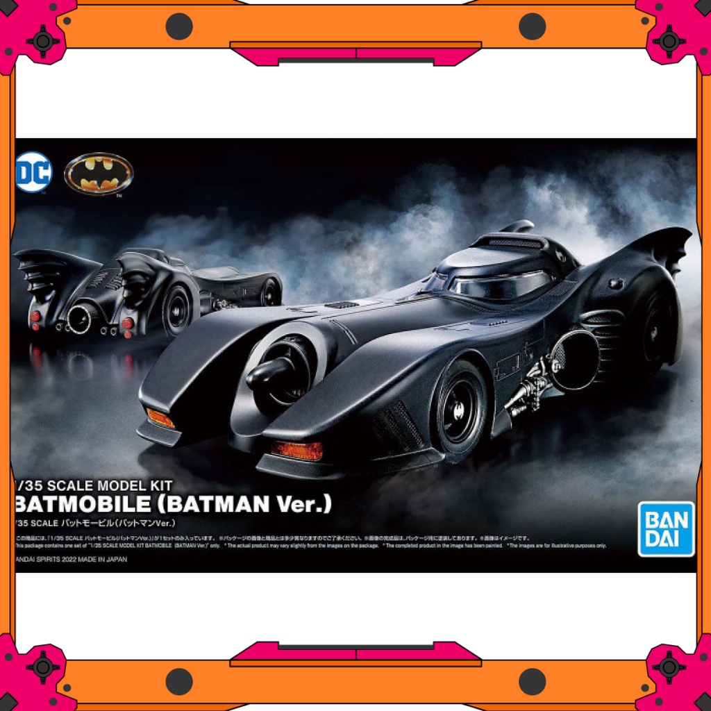 Mô hình lắp ráp Bandai 1/35 Model Kit Batmobile - BATMAN ver | Shopee ...