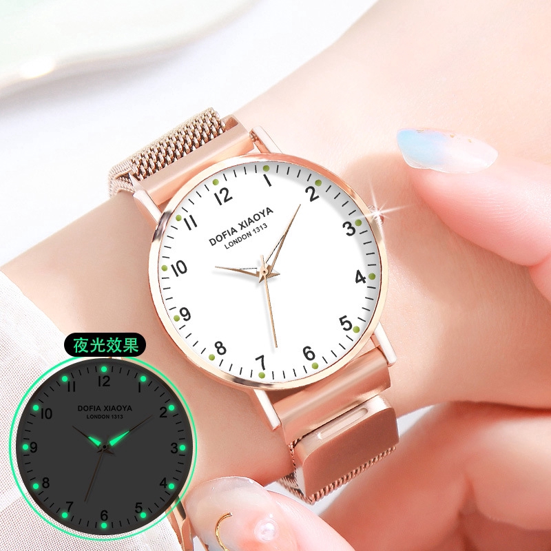 Ảnh Đồng Hồ XiaoYa 1313 Thiết Kế Thanh Lịch Hợp Thời Trang Cho Nữ 2