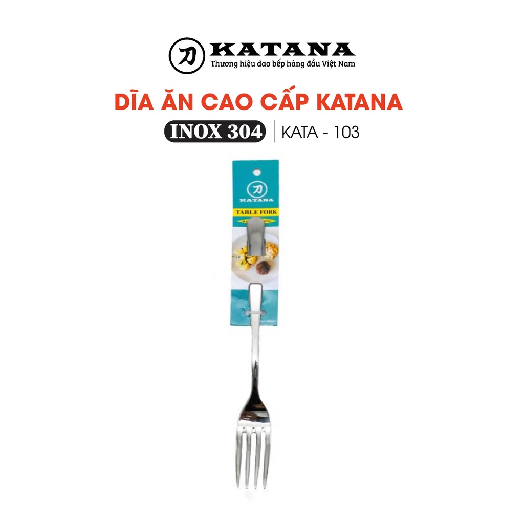 Dĩa ăn salad, hoa quả inox KATANA Tableware KATA103 20cm