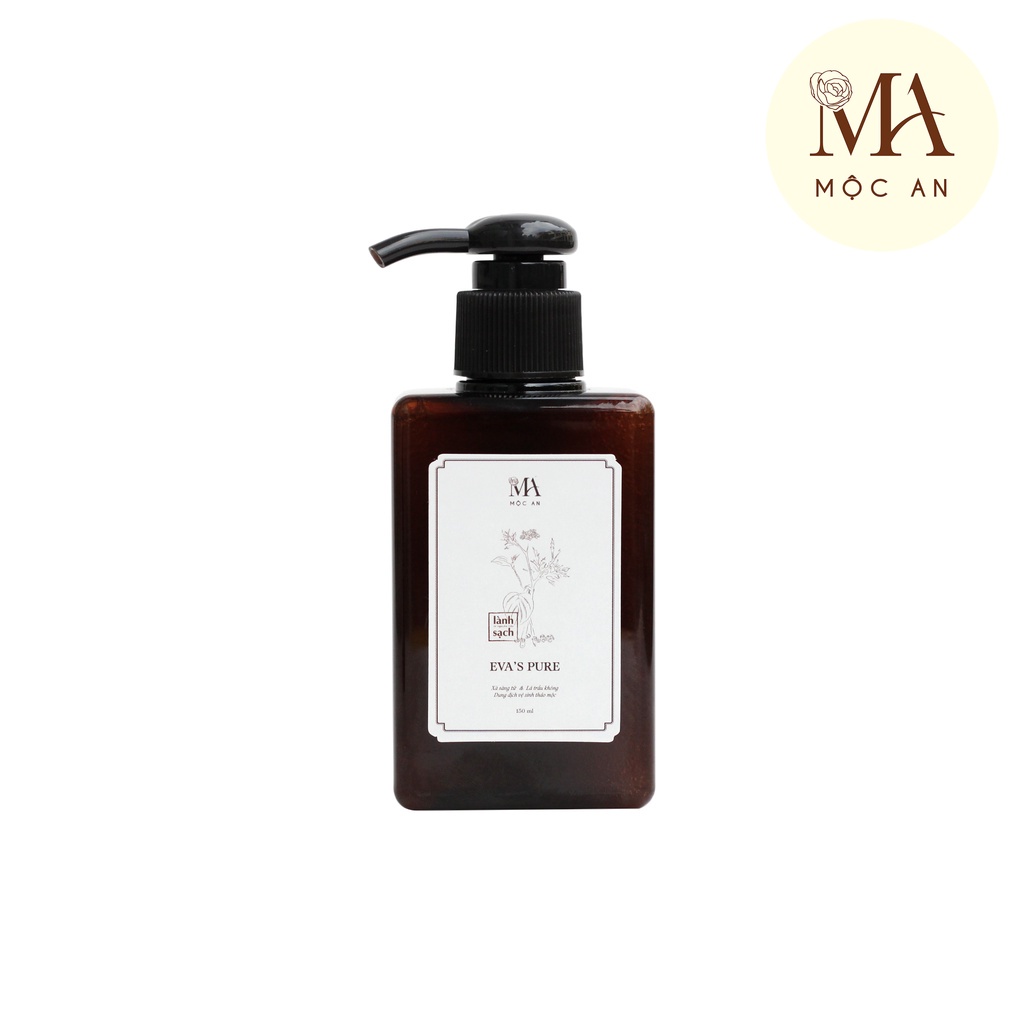 Mô tả Dung Dịch Vệ Sinh Thảo Mộc Mộc An Eva's Pure Làm Sạch Dịu Nhẹ, An Toàn Cho Da 150ml - 7