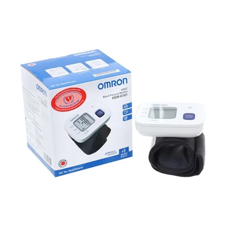 Máy đo huyết áp cổ tay Omron HEM 6161 nhanh chóng, chính xác, đơn giản