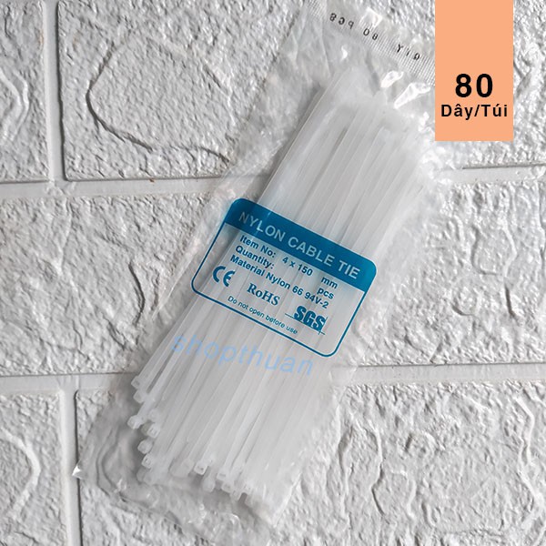 Dây rút nhựa đa năng dài 15 cm - cáp rút nhựa tiện lợi | Shopee Việt Nam