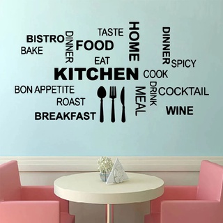 Decal trang trí nhà bếp, quán ăn, nhà hàng, tăng doanh thu, tạo điểm nhấn thu hút khách hàng (P2)