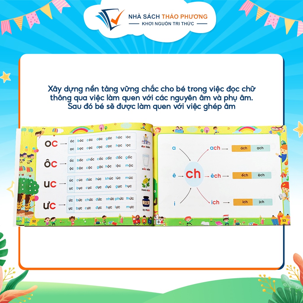 Ảnh Sách - Tập đánh vần Tiếng Việt (Bí quyết giúp con đọc tiếng Việt thông thạo 4-6 tuổi) 3
