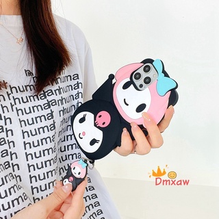 Ốp Điện Thoại Silicon Mềm Họa Tiết Kuromi Hoạt Hình Cho iPhone 13 Pro Max 12 11 Pro Max X XR XS Max 8 7 6 6s Plus SE 2020