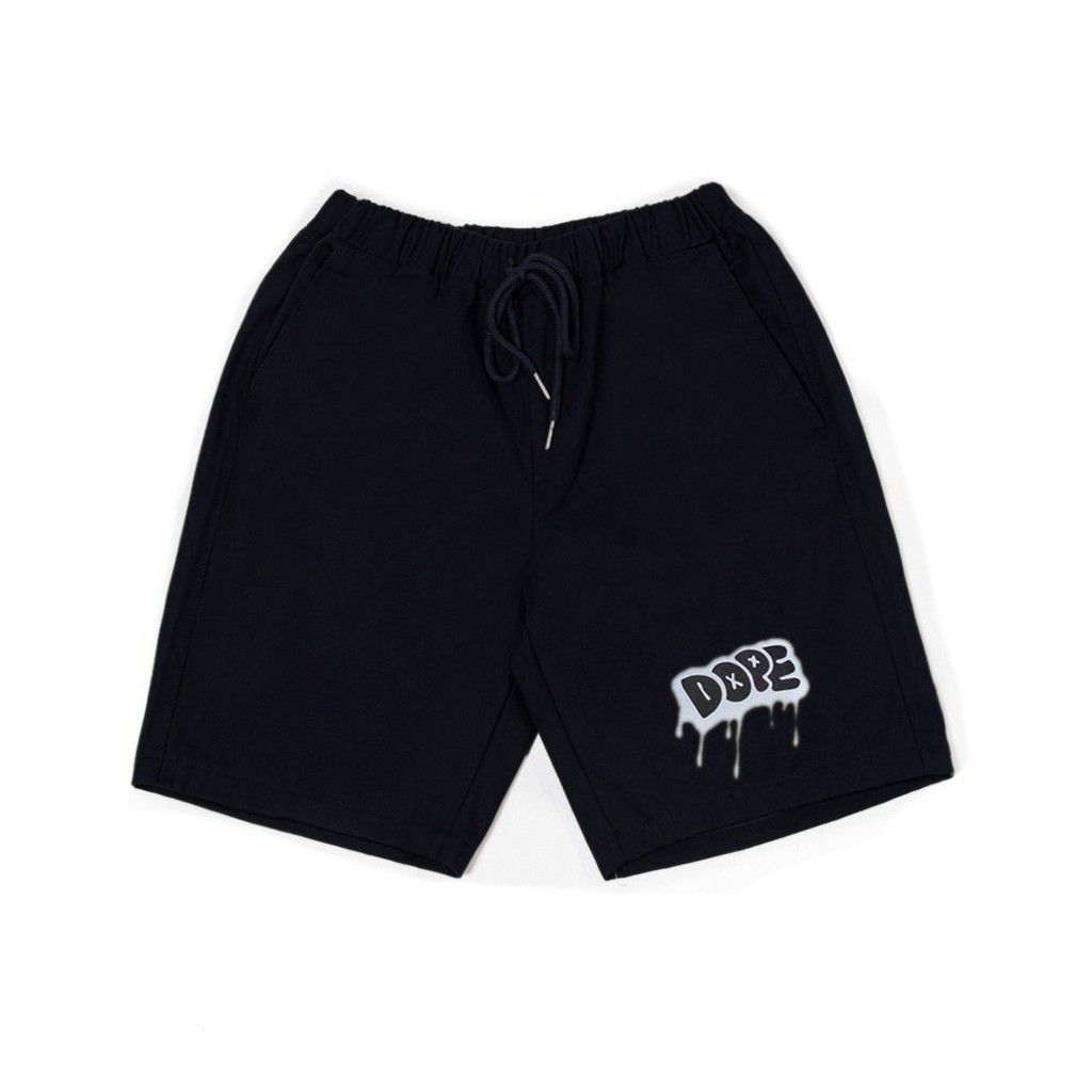 Quần đùi ngắn lưng thun Nam Nữ Kaki co giản short phản quang unisex Local Brand