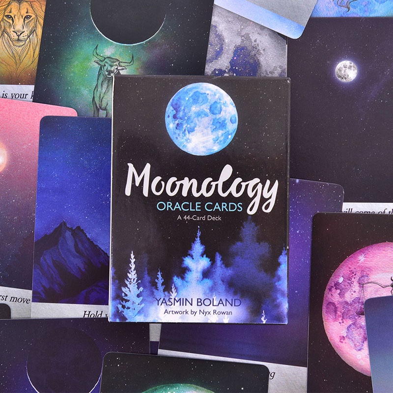 Bộ bài bói Oracle Moonology Tarot cực hay kèm hướng dẫn (Quét mã QR ...