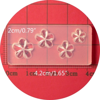 Flgo Nail Art Mold UV Epoxy Resin Keo Khuôn Silicon Khuôn Hoa Ba Chiều