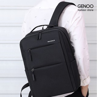 Balo Nam Đựng Laptop 13inch, 14inch, 15,6inch Công Sở Nhỏ Gọn, Balo Đi Làm Nam Nữ, Đi Học Cho Học Sinh, Sinh Viên - GENB