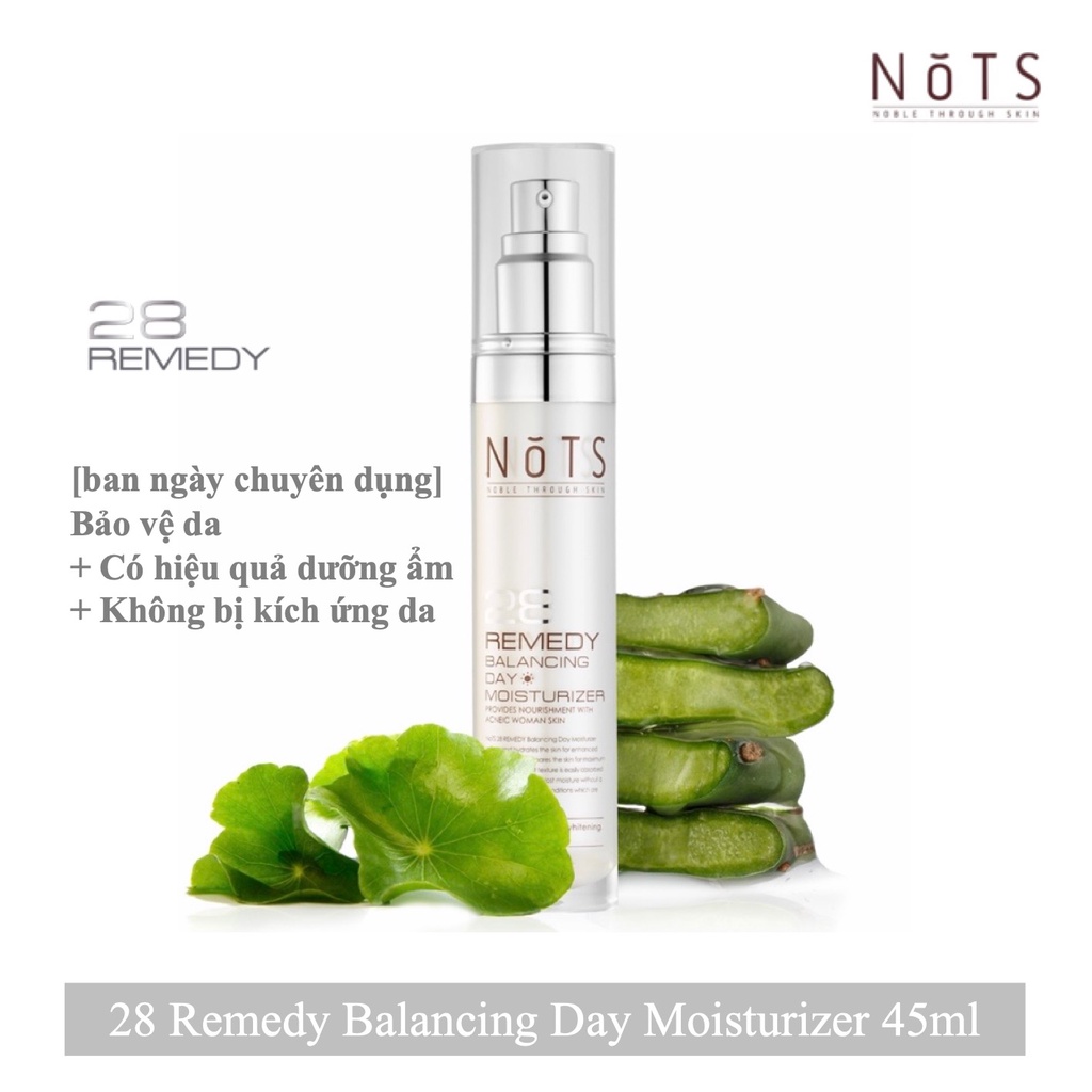 Bộ 4 sản phẩm Dưỡng Ẩm- Phục Hồi- Tái Tạo Da NoTS 28Remedy Serum Set