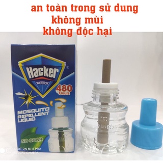 Đèn đuổi muỗi xông tinh dầu Hacker, Máy bắt muỗi côn trùng xông tinh dầu