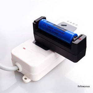 Bộ Sạc Pin Li-ion 18650 26650 Kèm Đèn Báo Hiệu Cho Fashlight 18650