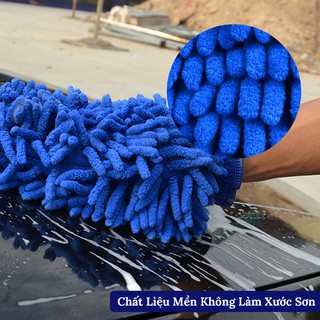 Găng Tay Rửa Xe Ô Tô Chuyên Dụng – 1 Chiếc
