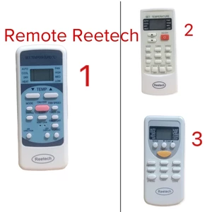 Điều khiển máy lạnh Reetech nhiều loại ( tặng cặp pin ) / Remote máy lạnh Reetech