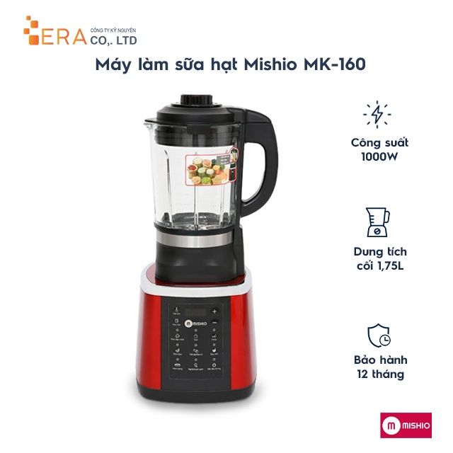 Máy làm sữa hạt Mishio MK-160