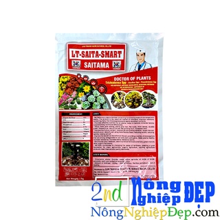Saitama Đỏ 1kg - Phân Tan Chậm Hữu Cơ Vi Sinh - LT Saita Smart