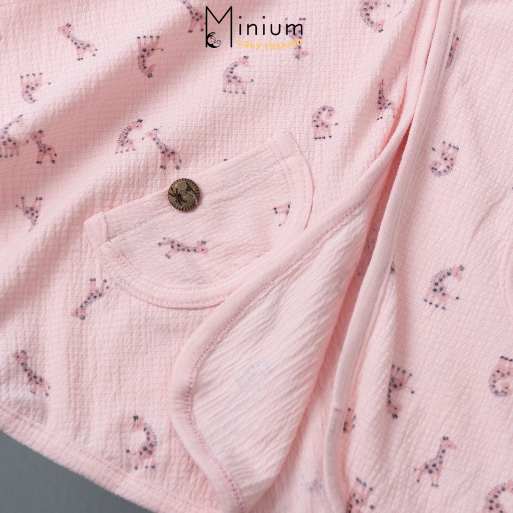 Áo choàng chống nắng cho trẻ em miniumbabyfashion, kiểu cánh dơi bé gái chất cotton-HUOUHONG