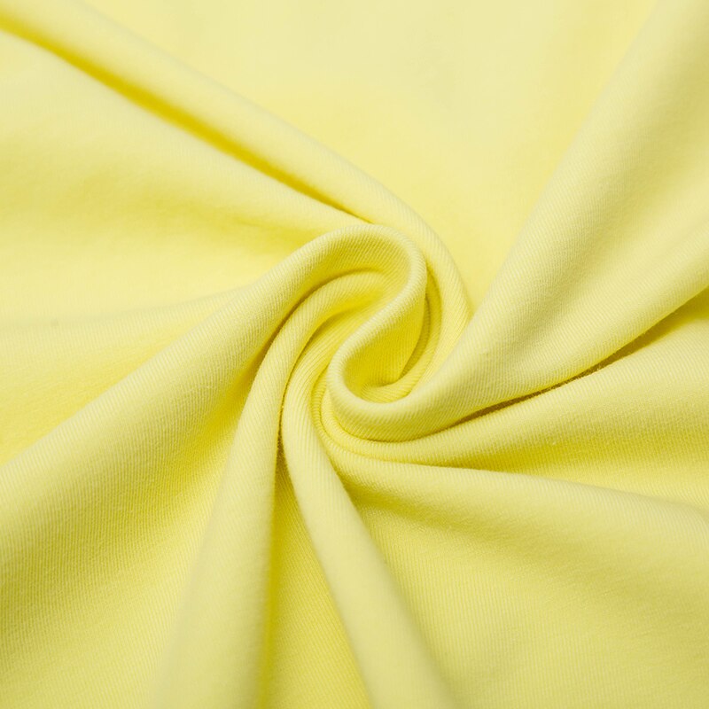 60s Dệt Kim Cotton Spandex Vải Mỏng Co Giãn Áo Thun Mùa Hè DIY Dệt Vải A0219
