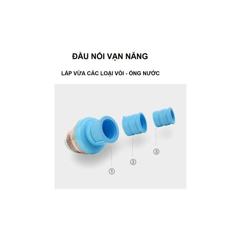 Đầu Vòi Lọc Nước Trực Tiếp Tại Vòi 6 Tầng Thế Hệ Mới, Lọc Cặn Bẩn Vỉ Khuẩn 360 Độ Tiện Lợi Sử Dụng Dễ Dàng MÃ: AK546