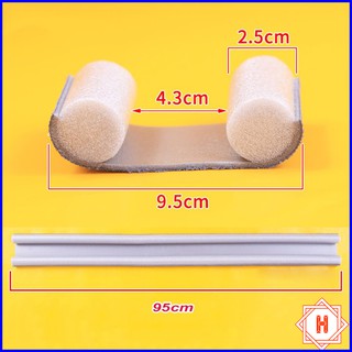 Thanh nẹp xốp chặn đáy khe cửa ngăn tiện dụng { H }