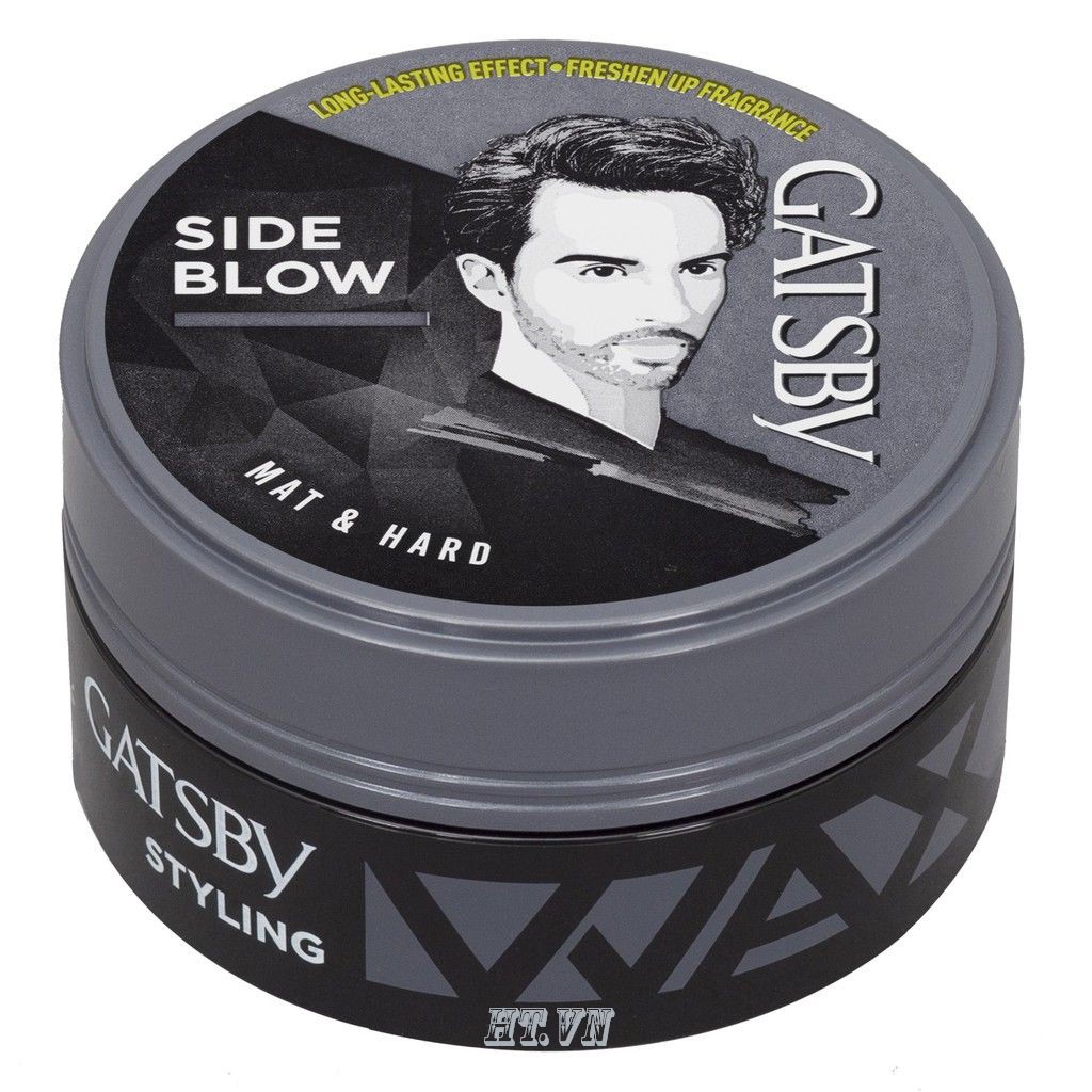 Sáp Vuốt Tóc GATSBY SIDE BLOW STYLING WAX 75g (Màu xám) Shopee Việt Nam