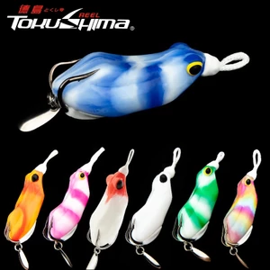 1 Mồi Ếch Giả Câu Cá Nhựa Mềm 6.5Cm / 15G 7 Màu