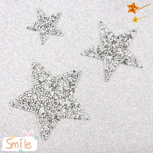 SMILE Kim Cương Giả Miếng Dán Mới DIY Hàng Thủ Công Ngôi Sao Động Vật Trang Trí Trang Trí Hotfix
