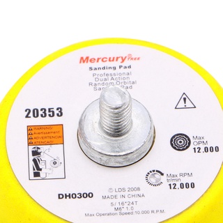 QUIM 2 Mix Grit Sander Disc 3mm Shank Sanding Polish Polish Polish Polish Polishing Pad Backer Plate Hot