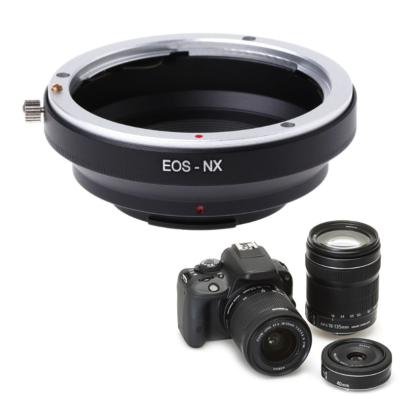 [3C] Vòng chuyển đổi gắn EOS-NX cho ống kính Canon EOS EF sang Samsung NX5 NX10 NX20 NX1000