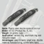 FUHUIOT Xe Đạp Lốp Cần Dụng Cụ Loại Bỏ Móc Tháo Lắp Dụng Cụ Lốp Prying Thanh Lốp Prying Rod Dụng Cụ Đi Xe Đạp Công Cụ Sửa Chữa Bánh Xe