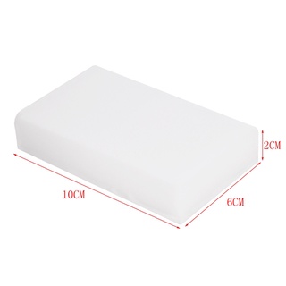 100x60x20mm 10 chiếc Magic Sponge Eraser Melamine Cleaner-trắng