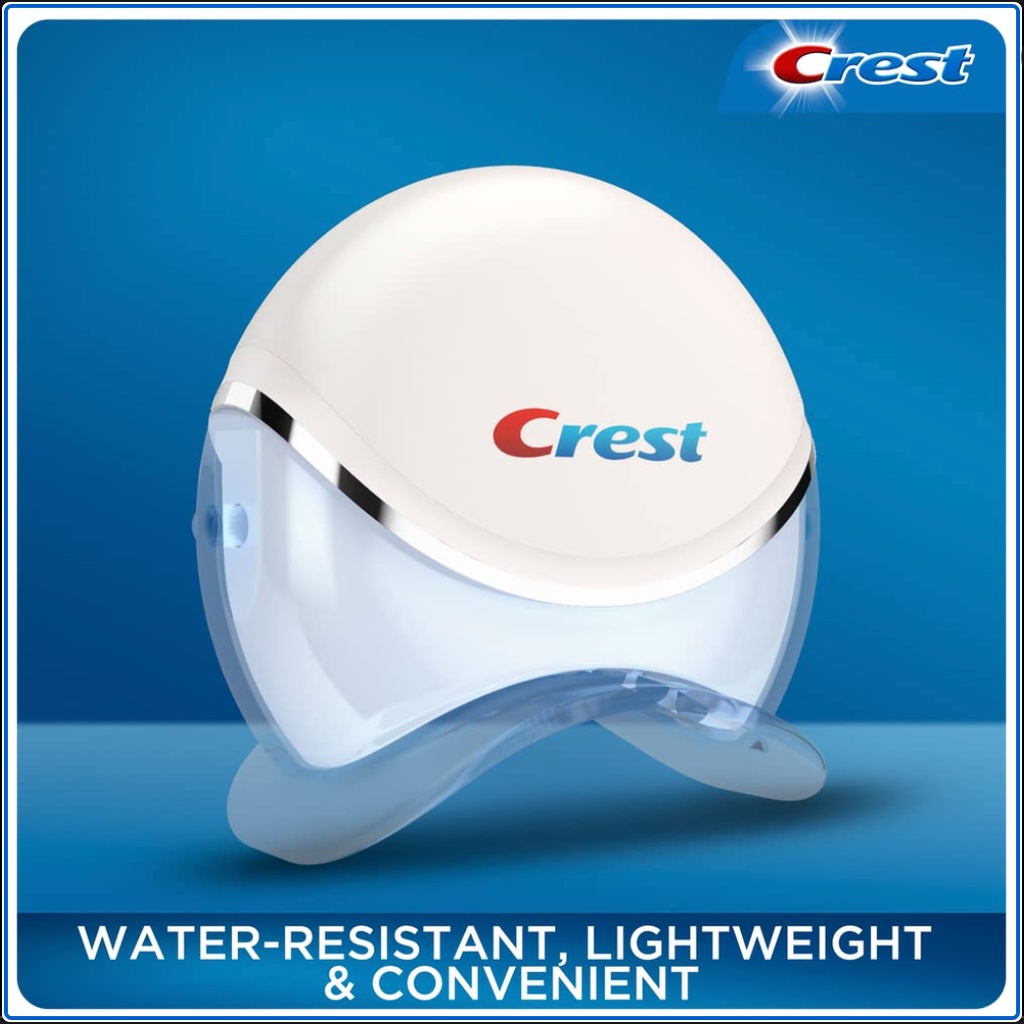 Miếng dán trắng răng Crest 3D White Professional White và đèn LED ánh ...