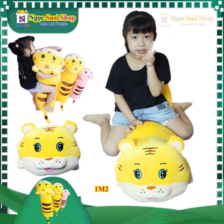 GẤU BÔNG HỔ NẰM CỌP NẰM SIÊU MỀM MỊN