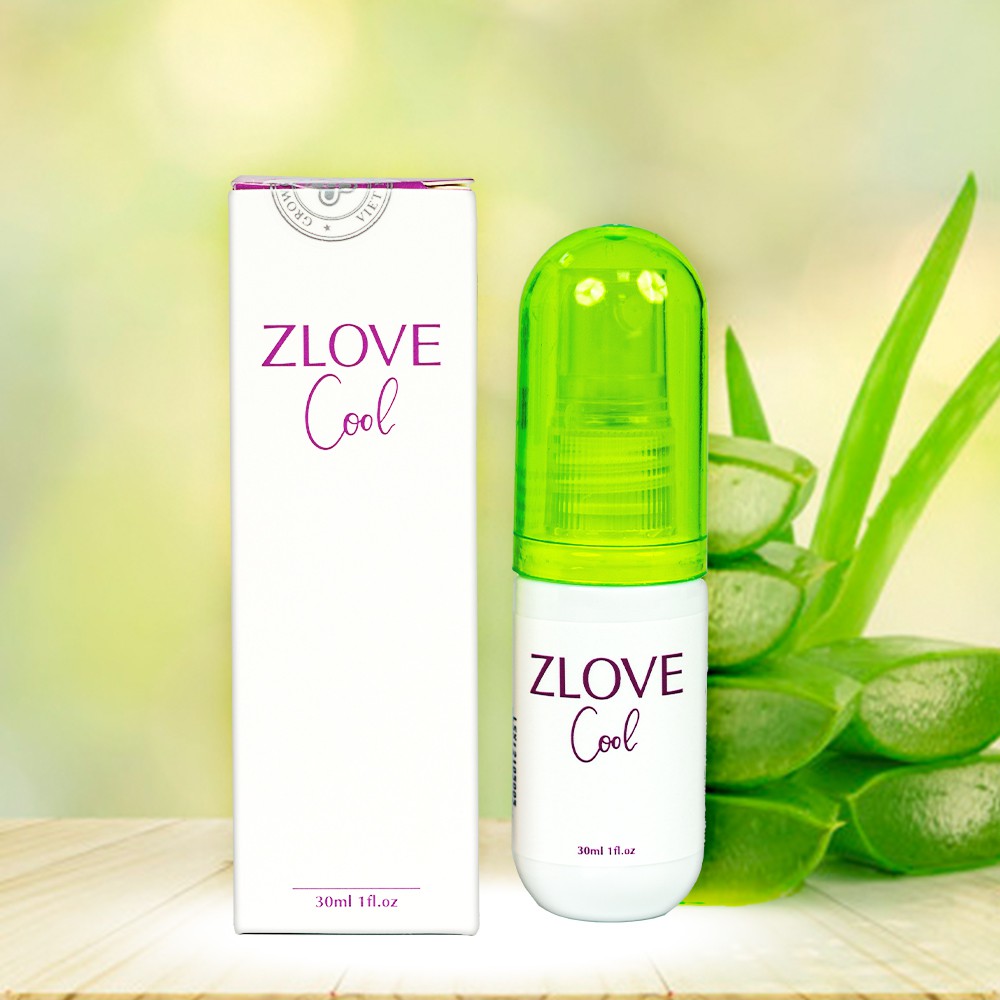 Ảnh ZLVC-Dung Dịch Vệ Sinh Phụ Nữ Zlove Cool Giảm Ngứa Rát, Viêm Nhiễm Phụ Khoa Dạng Xịt - GrowGreenAZ 4