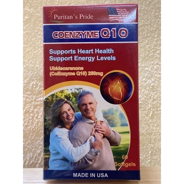 COENZYME Q10 Puritan's Pride- Viên uống hỗ trợ tim mạch